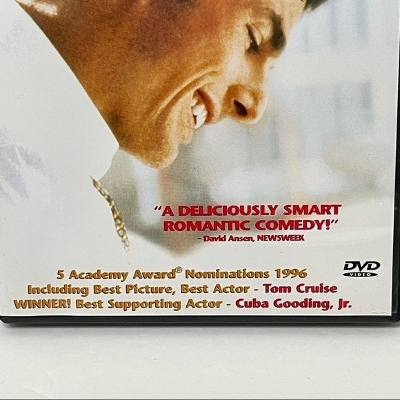 Jerry MaGuire DVD Romcom 90s Deluxe Wide Screen Romantic Comedy Tom Cruise - Picture 4 of 10